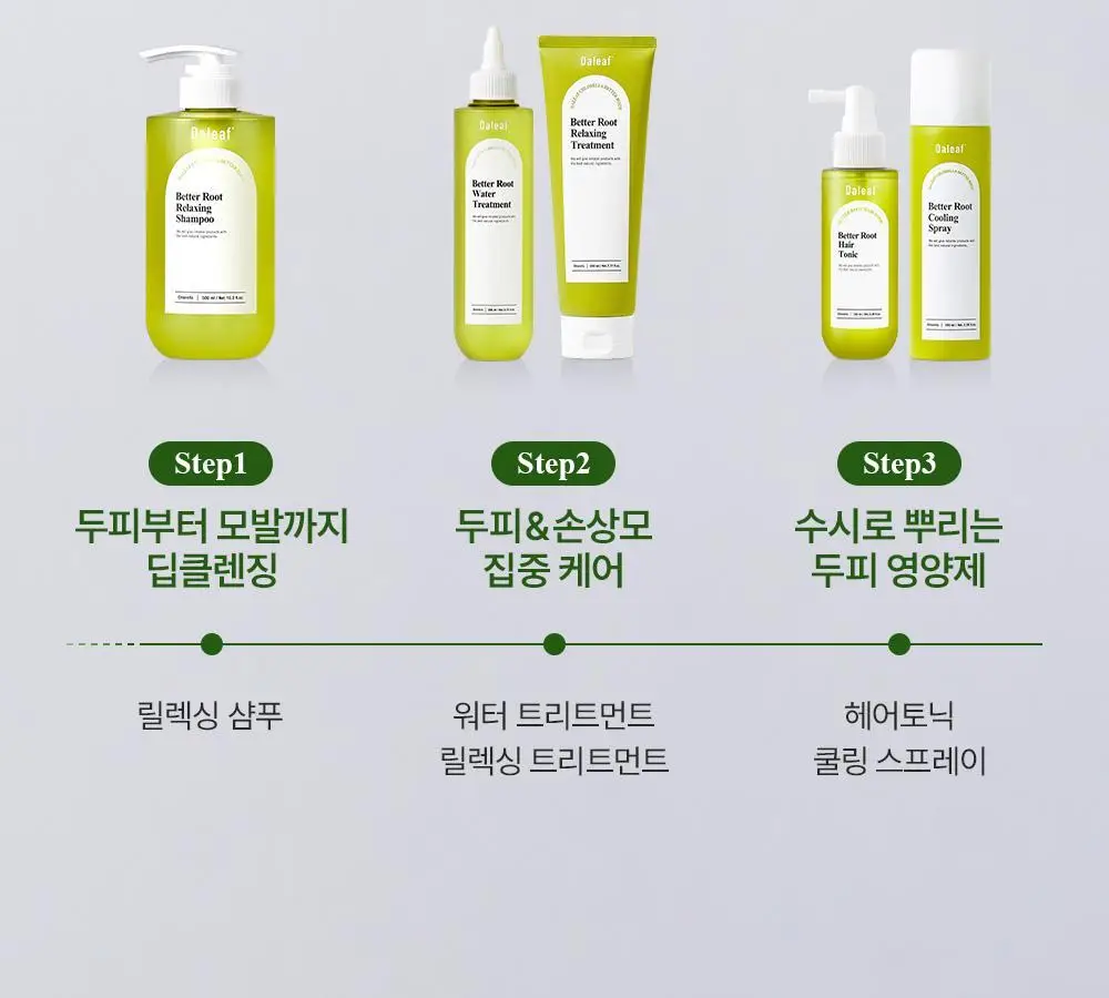[탈모증상완화] 달리프 클로렐라 베러 루트 워터트리트먼트 200ml 더블 기획 상세페이지 30